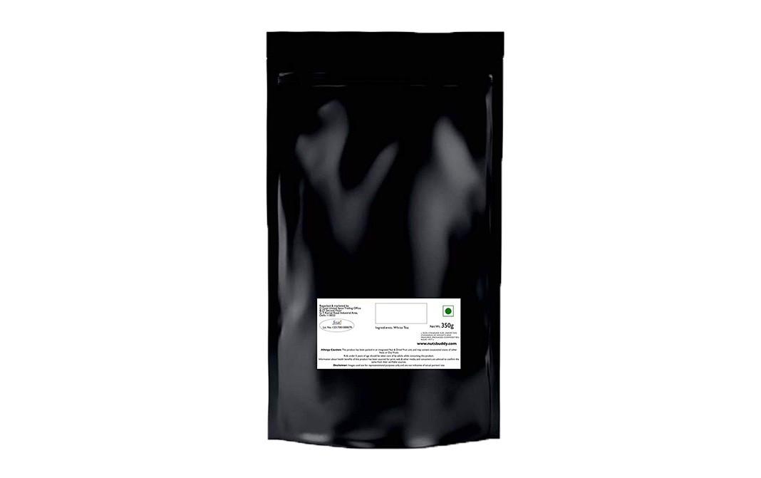 Nuts Buddy Loose Leaf White Tea    Pack  350 grams